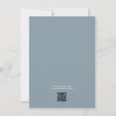 Save The Date Dusty Blue Wildflower Wedding (Dos)