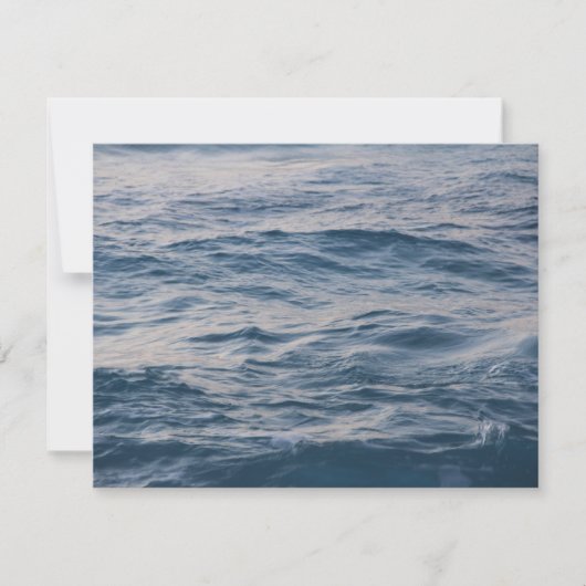 Save The Date Eau de mer en gros plan (Devant)