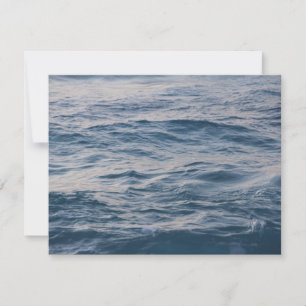Save The Date Eau de mer en gros plan