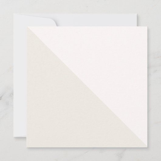 Save The Date Échantillon Côté Automne Floral Bridal Show Invita (Dos)