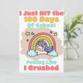 Save The Date École de 100 jours, je viens de frapper et écrasé  (Debout devant)