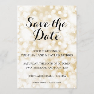 Save The Date Économies de Champagne la date