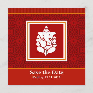 Save The Date Économies de Ganesha la date