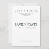 Save The Date Économisez la date (Devant)