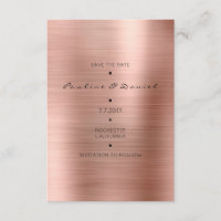 Économisez La Date Rose Rose Gold Cooper