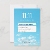 Save The Date Écran Funny Phone Lock Enregistrer la date (Devant)