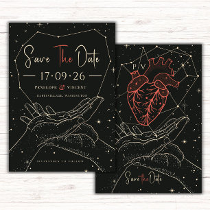 Save The Date Écrit dans les étoiles   Tarot Enregistrer la date