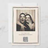 Save The Date Écriture manuscrite funky dessinée à la main Enreg (Dos)