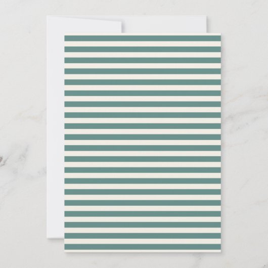 Save The Date Écriture manuscrite Pastel Wavy Frame Retro Mariag (Dos)