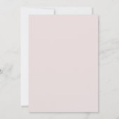 Save The Date Écriture moderne tendance trois photo rose vif (Dos)