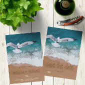 Save The Date Écriture 🌊 sable 🐚 plage Enregistrer la date