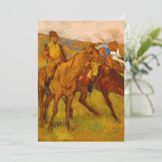 Save The Date Edgar Degas avant la course (Debout devant)