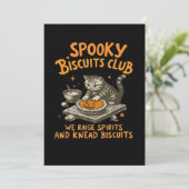 Save The Date Éffrayant de chat (Debout devant)