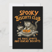 Save The Date Éffrayant de chat (Dos)