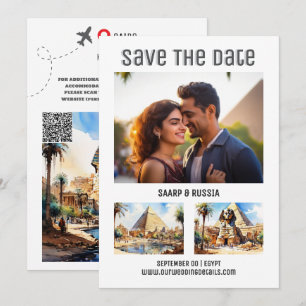 Save The Date Égypte Le Caire destination mariage photo enregist