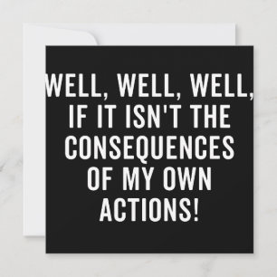 Save The Date Eh bien, eh bien, si ce n'est pas les conséquences