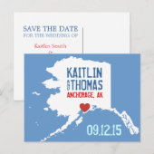 Save the Date - - Eindhoven Aankondigingskaart (Voorkant / Achterkant)