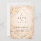 Save The Date Élégance au Clair de Lune Quinceañera (Devant)