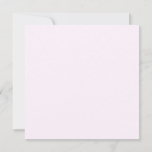 Save The Date Elégant Baby shower d'aquarelle rose Magnolia (Dos)