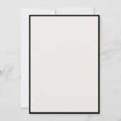 Save The Date Elegant Black and Ivory Old Money Wedding (Dos)