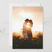 Save The Date Elegant Black Typography (Dos)