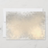 Save The Date Élégant Cadre Or Chic Enregistrer La Date (Dos)