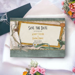 Save The Date Élégant Chic Vintage Rustic Classé Mariage formel<br><div class="desc">Cette élégante faire-part de mariage décorée convient à une mariage moderne. Le design minimaliste élégant présente Elegant Chic Vintage Rustic Classy Mariage formel Enregistrer la date Invitation</div>