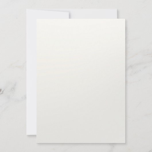 Save The Date Élégant Coeur Crème Blanche Enregistrer La Date (Dos)