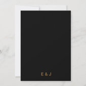 Save The Date Elegant Embroidered Floral (Dos)