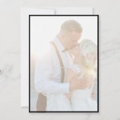 Save The Date Elegant Faux Vellum Overlay Photo Wedding Save The (Dos)
