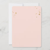 Save The Date Élégant floral aquarelle bordeaux  (Dos)