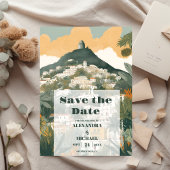 Save The Date Elégant Italie Capri Destination Mariage