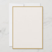 Save The Date Elegant Ivory and Gold Old Money Wedding (Dos)