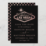 Save The Date Elégant Las Vegas Destination Mariage<br><div class="desc">Célébrez dans le style avec ces mariages modernes et très tendance,  enregistrez les cartes de date. Ce design est facile à personnaliser avec votre libellé d'événement spécial et vos invités seront ravis quand ils reçoivent ces cartes fabuleuses.</div>