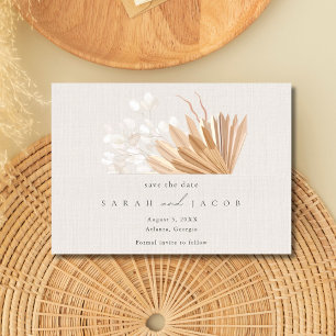 Save The Date Elegant Mariage Boho