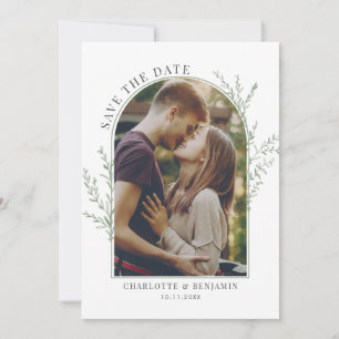 Save The Date Élégant Mariage photo moderne