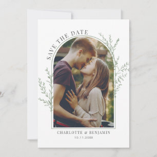 Save The Date Élégant Mariage photo moderne