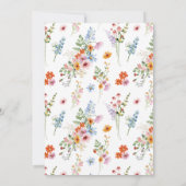 Save The Date Elegant Meadow Wildflower Wedding (Dos)