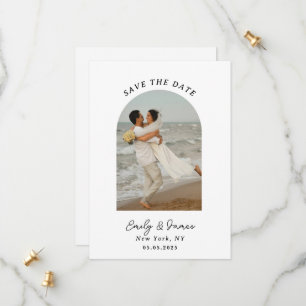 Save The Date Élégant minimaliste chic moderne unique