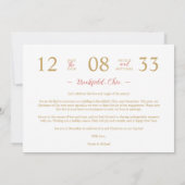 Save The Date Elegant Modern Wedding Christmas Tree 2-Photos (Dos)