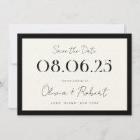 Elegant noir et Mariage Ecru Chic
