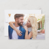 Save The Date Élégant paysage botanique d'Eucalyptus (Dos)