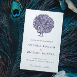 Save The Date Élégant Peacock Vintage Midnight Blue Mariage<br><div class="desc">Elégant Peacock Vintage Midnight Blue Wedding Enregistrer la date Invitation Modèle. Toutes les couleurs peuvent être modifiées dans l'outil de conception si vous le souhaitez. Customisez ce produit avec des informations sur votre mariage et faites-le vous-même !</div>