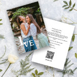 Save The Date Elegant Photo Luxury Trendy Love Quote Wedding<br><div class="desc">Minimise Elegant Photo Trendy Fake Lace Heart Love Quote Wedding Save the Date Card with Envelope. IMPORTATANT NOTICE : This design is part of a collection and has other coordinated elements that you can find in my store. Sometimes it can difficile to aesthealign and texts or initials on the designs,...</div>