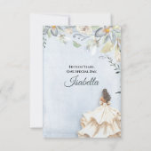 Save The Date Elegant Quinceanera 15th Birthday (Dos)