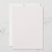 Save The Date Élégant Rustique Eucalyptus Feuille Mariage (Dos)