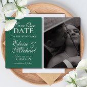 Save The Date Elégant Sage Vert Mariage Enregistrer la date
