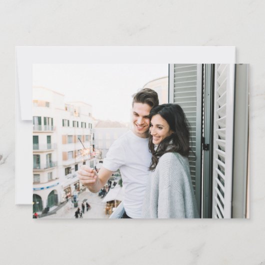 Save The Date Elegant Soft Pastel Fleur sauvage Photo Code QR (Dos)