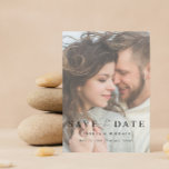 Save The Date Elégant Vellum Overlay moderne 2 Mariage photo<br><div class="desc">Envoyez vos annonces fiançailles dans le style avec cet élégant mariage blanc 2 photo imitation vellum superposition Save the Date, avec typographie manuscrite moderne associée à des polices serif élégantes comme une couverture blanche, sur votre photo fiançailles préférée. Le dos de l'invitation comporte une deuxième photo fiançailles préférée dans la...</div>