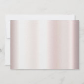 Save The Date Élégante Flore De Dentelle Blanche Enregistrer La (Dos)